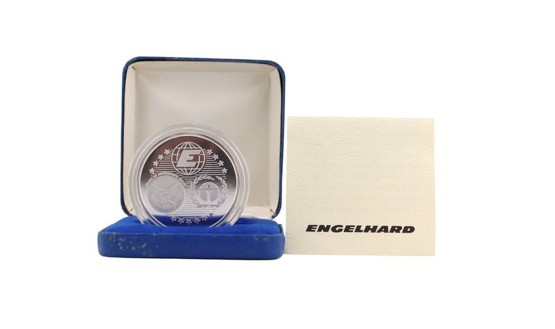 BULLION. ENGELHARD Silver Environmental Award of (1 of 4)