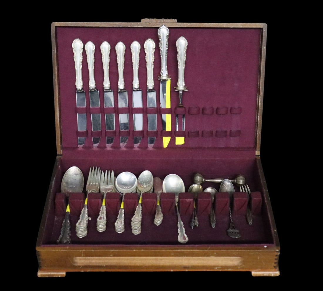 STERLING. Reed & Barton Georgian Rose Sterling (1 of 17)