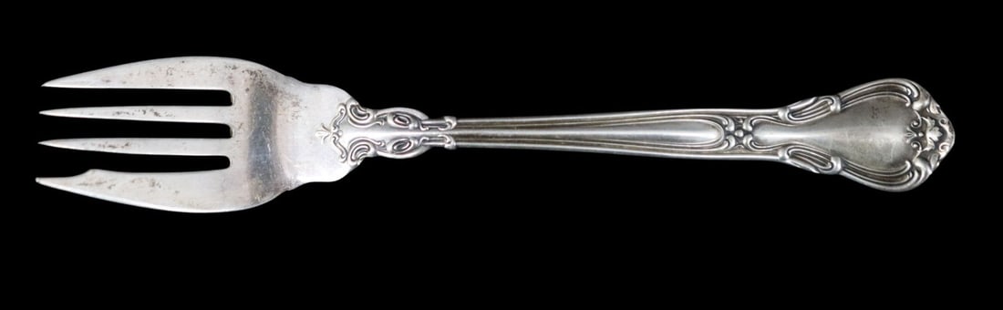 STERLING. Gorham Chantilly Sterling Flatware - 2