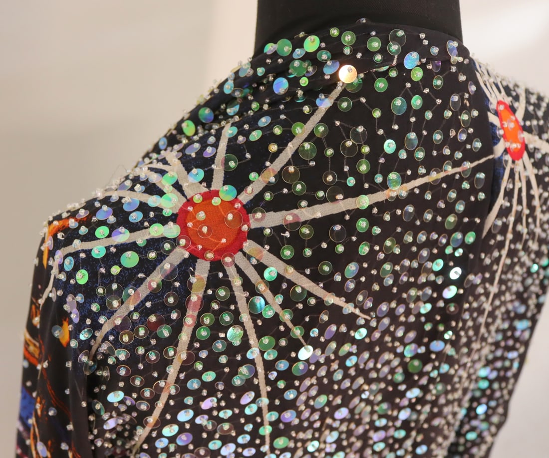 COUTURE. Stephen Burrows World Celestial Robe - 11