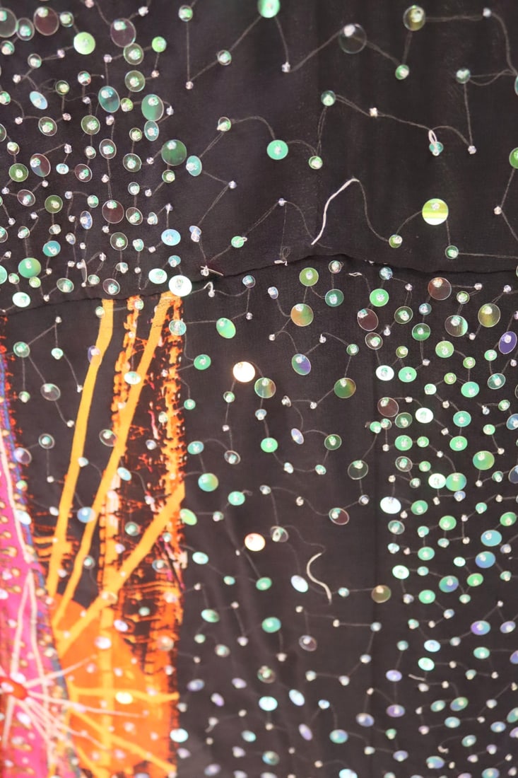 COUTURE. Stephen Burrows World Celestial Robe - 12