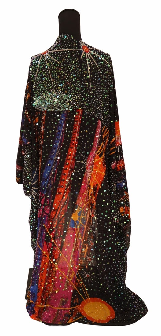 COUTURE. Stephen Burrows World Celestial Robe - 3