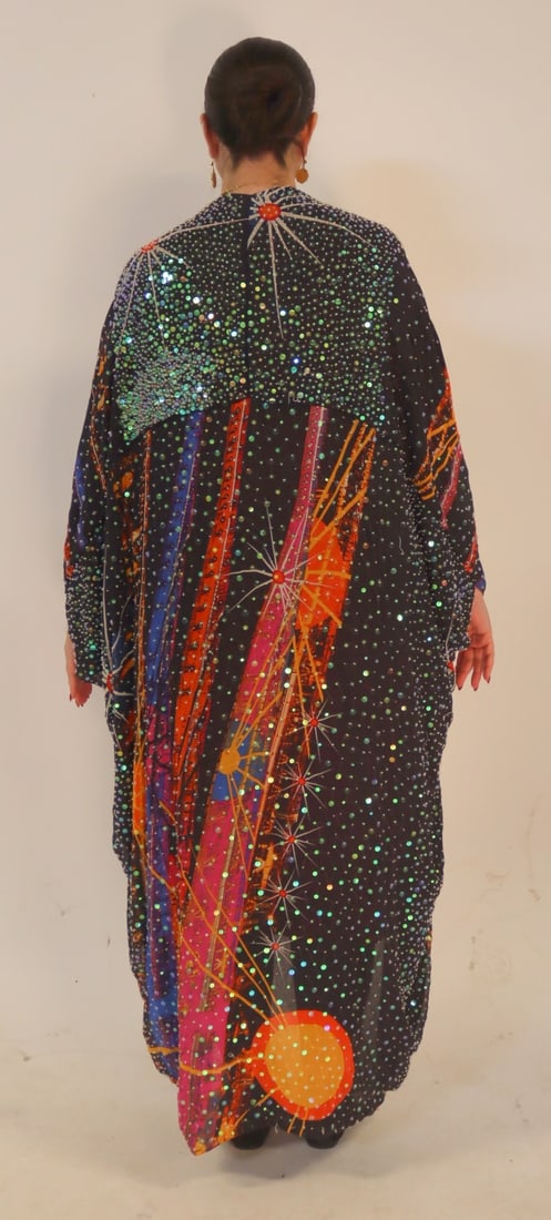 COUTURE. Stephen Burrows World Celestial Robe - 4