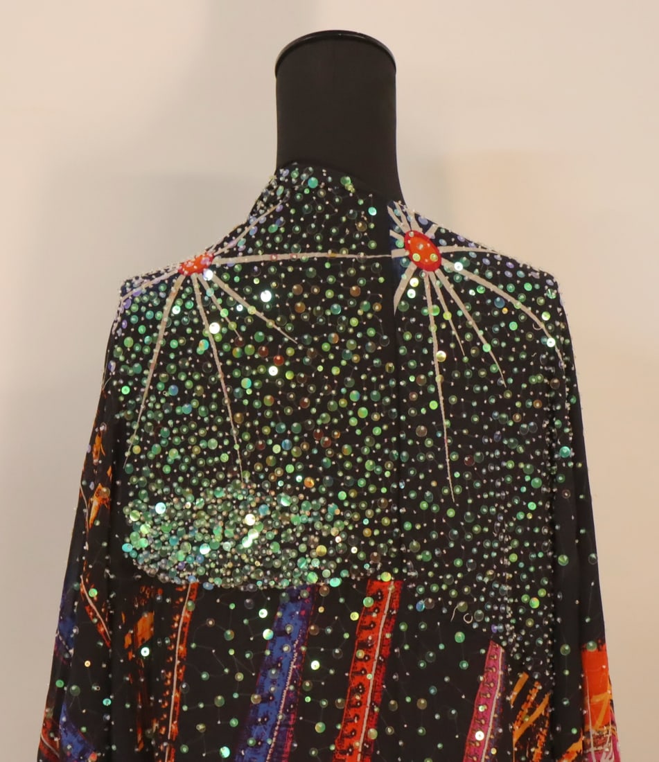 COUTURE. Stephen Burrows World Celestial Robe - 8