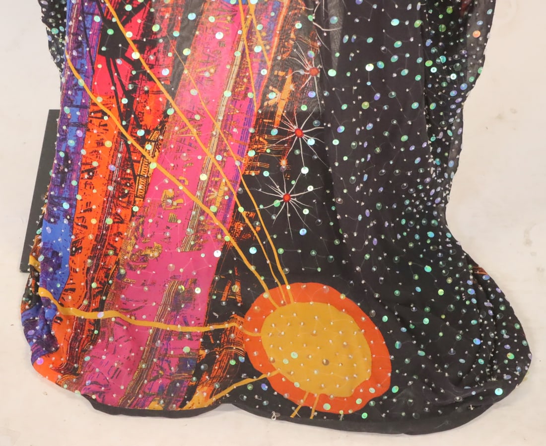 COUTURE. Stephen Burrows World Celestial Robe - 9