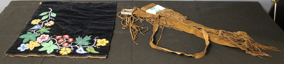 Two Native American Bead Work Items Quiver (1 of 7)