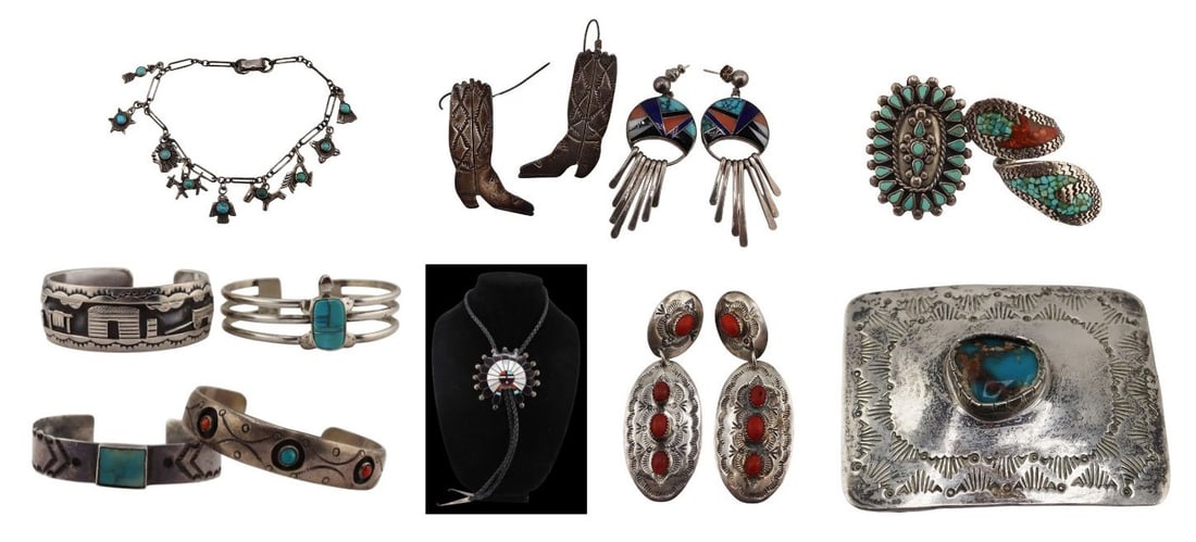 JEWELRY. Collection of SW Jewelry Inc. Turquoise. (1 of 19)