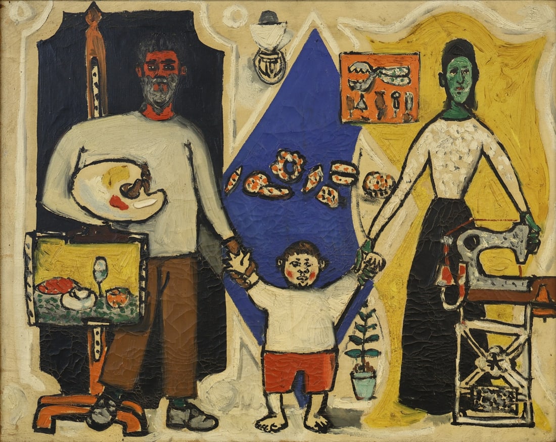 UNKNOWN ARTIST (20TH CENTURY). (1 of 3)