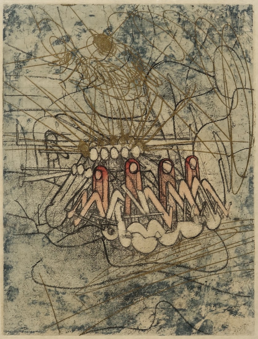 ROBERTO MATTA (CHILEAN, 1911-2002). (1 of 5)