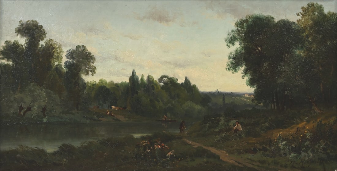 NICHOLAS ROUSSEAU (FRENCH, 19TH/20TH CENTURY). (1 of 4)