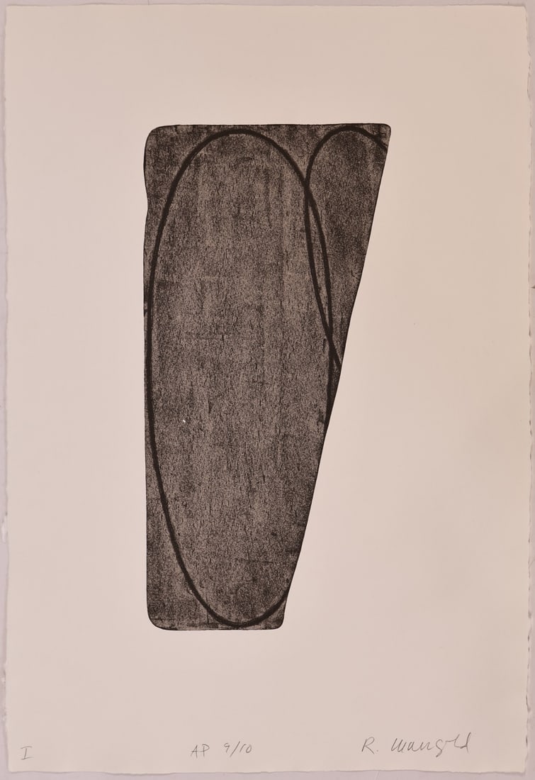 ROBERT MANGOLD (AMERICAN, B. 1937) [6 WORKS]. (1 of 10)