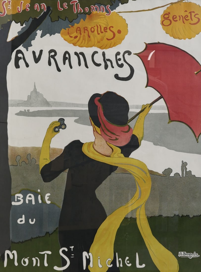 ALBERT BERGEVIN (FRENCH, 1887-1974). (1 of 3)