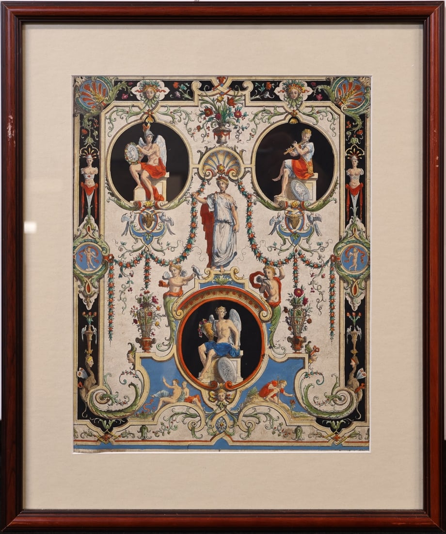 AFTER JEAN BERTAIN (FRENCH, 1640-1711) [8 WORKS]. (1 of 17)