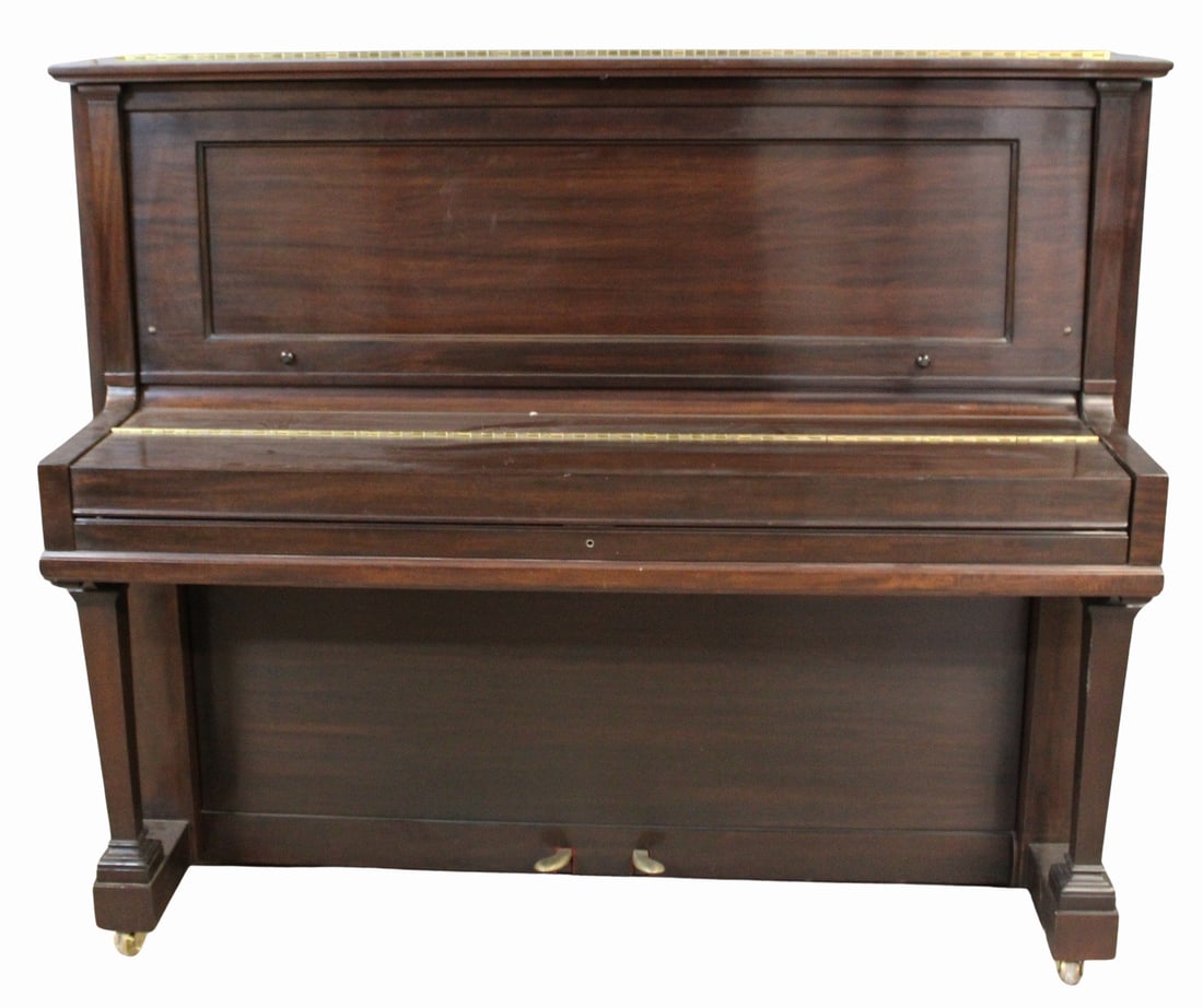 Steinway & Sons Mahogany Upright Piano Serial # (1 of 15)