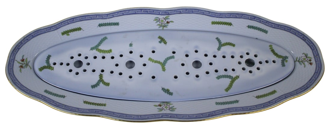 HEREND "Poisson" Porcelain Fish Serving Tray (1 of 5)