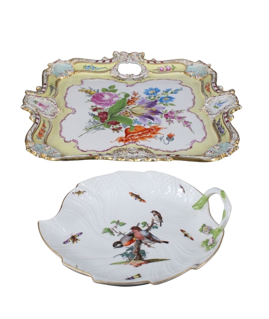 MEISSEN Lot Of Porcelain. (1 of 5)