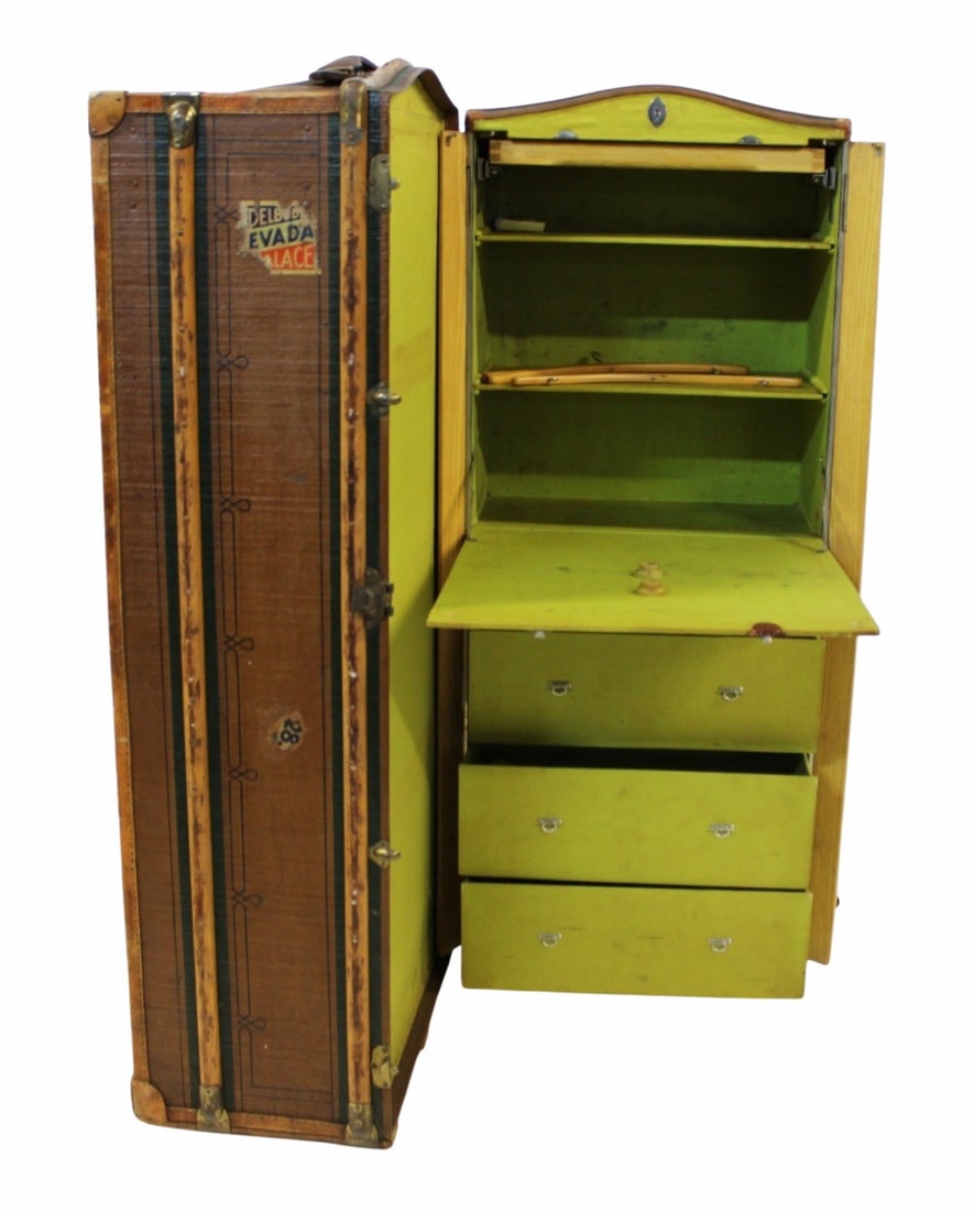 Madler Koffer Steamer Trunk, 1940s (1 of 6)