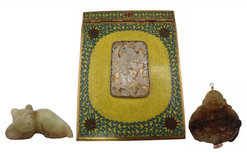 Chinese Collection of Jade Objects and Carvings. (1 of 19)