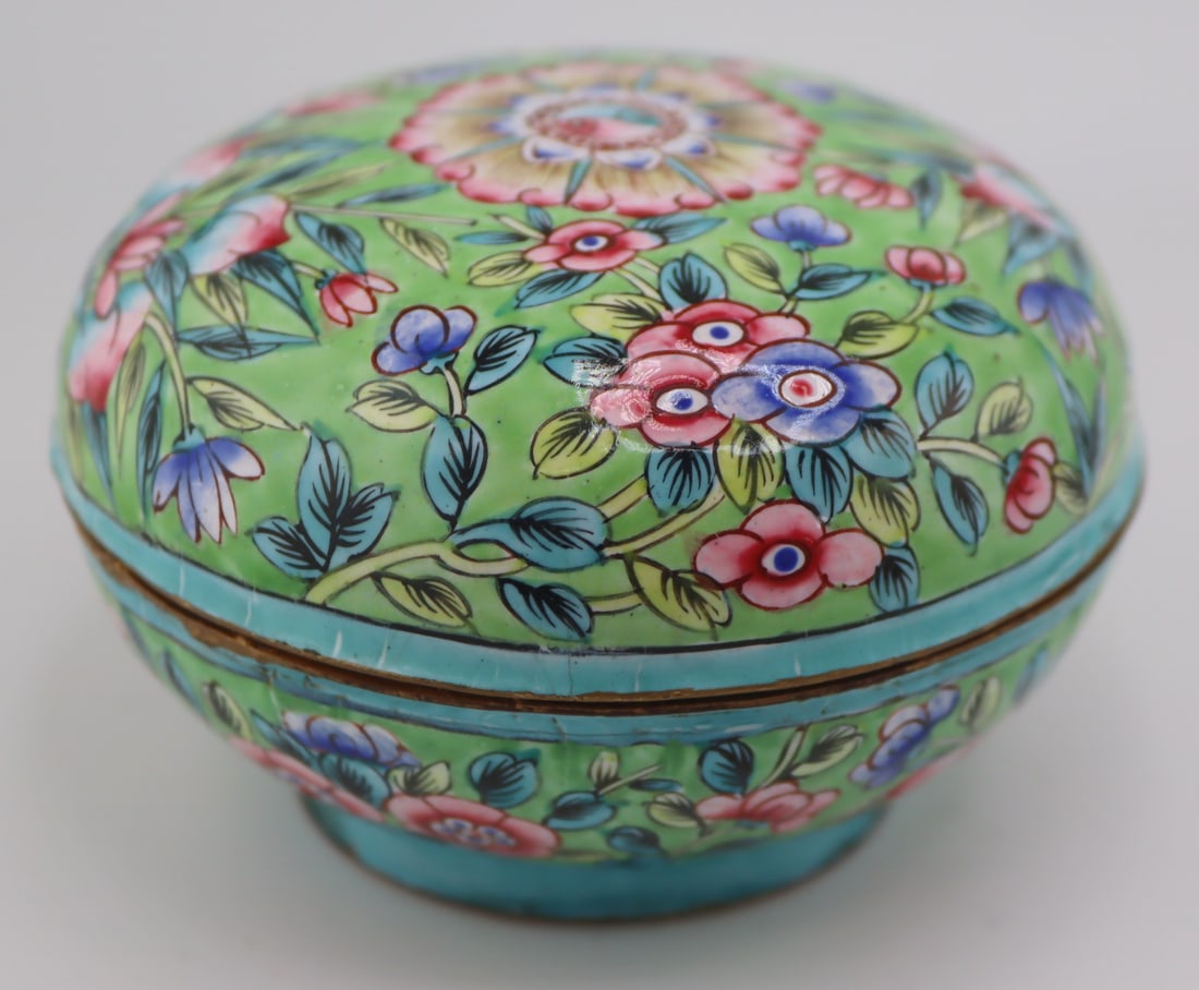 Chinese Enamel Decorated Objects Grouping. - 6