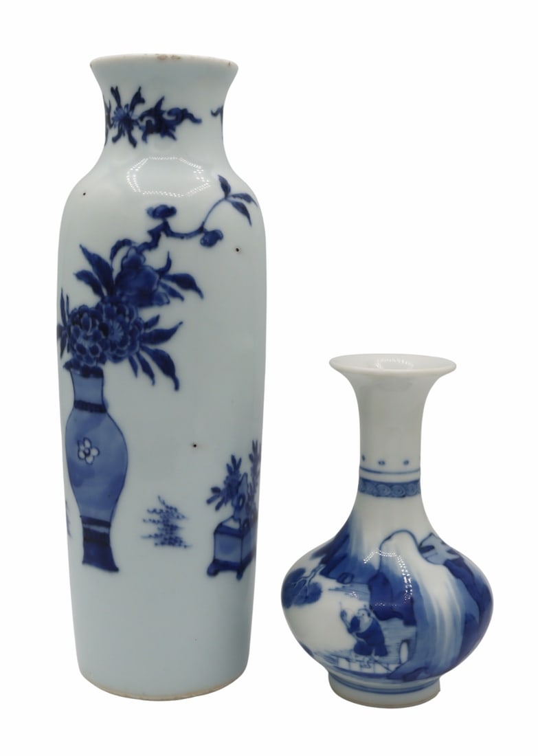 (2) Chinese Blue and White Porcelains. (1 of 16)