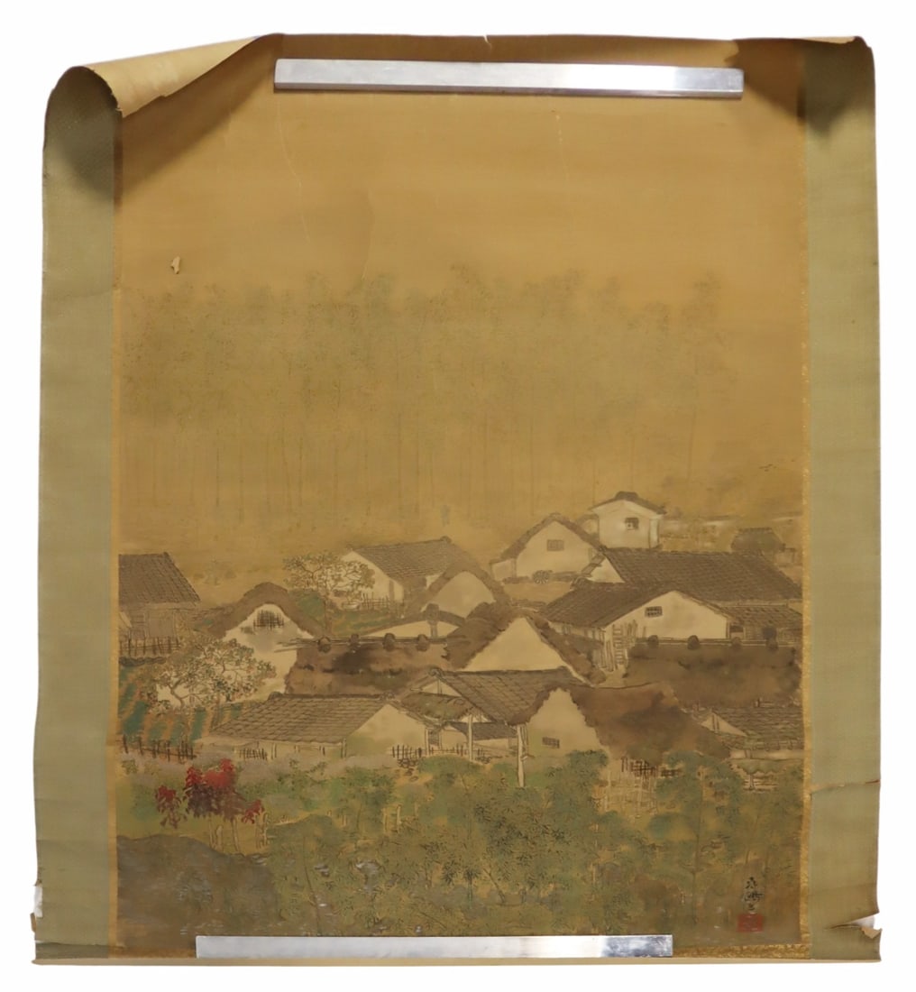 (3) Signed Chinese Scrolls. - 3