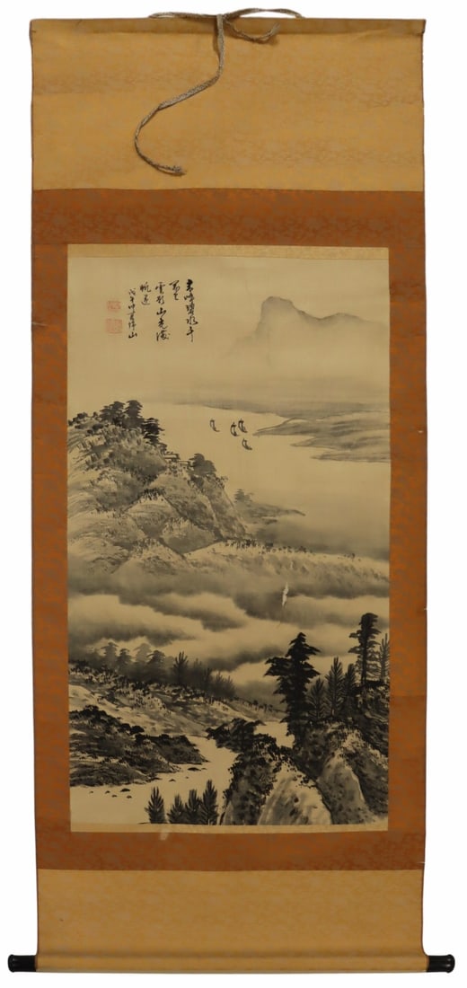 (3) Signed Chinese Scrolls. - 4