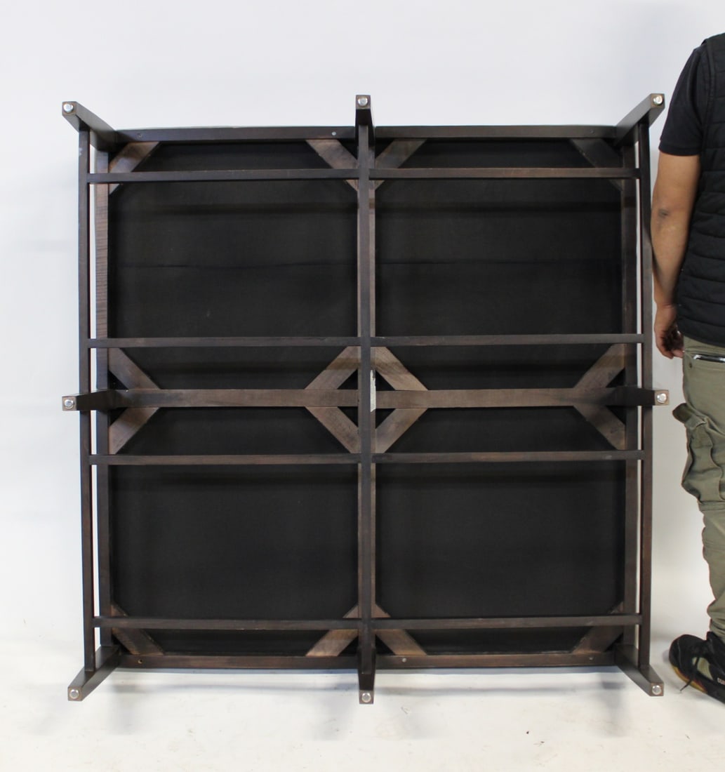 Custom Upholstered Ottoman. - 3