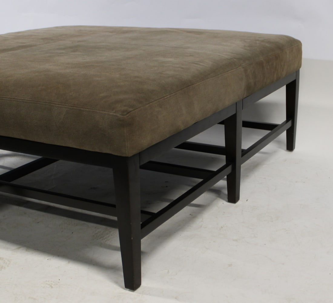 Custom Upholstered Ottoman. - 6