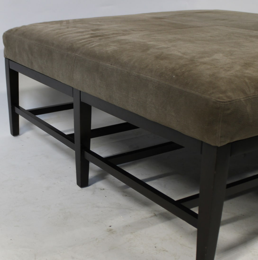 Custom Upholstered Ottoman. - 8