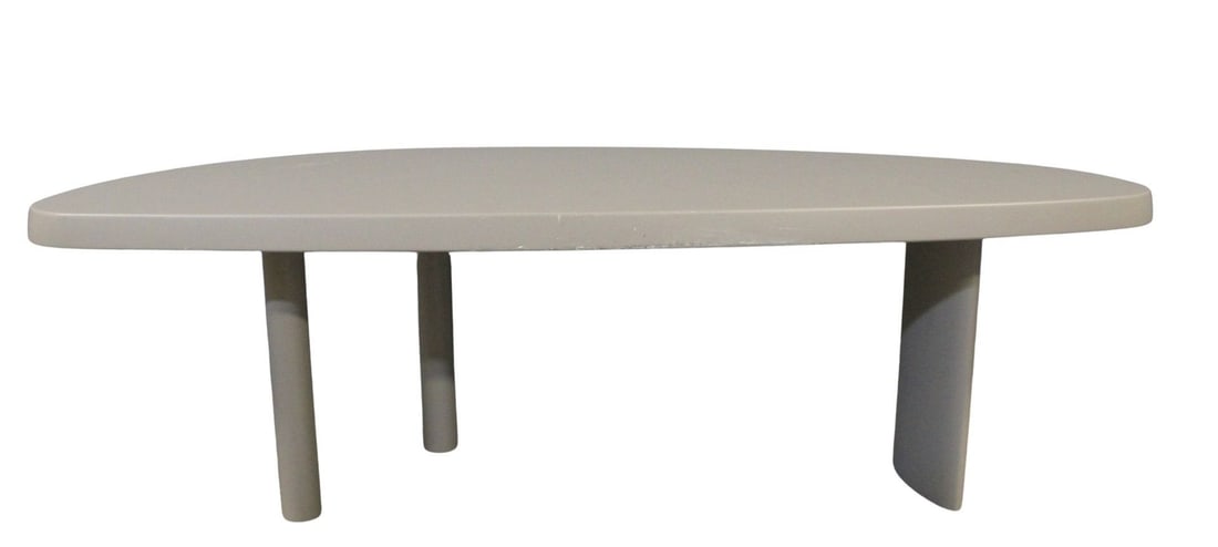 CASSINA, Charlotte Perriand "Table En Forme Libre": Signed and numbered #434. From a Brooklyn, NY estate. - Dimensions: 30" x 92" x 41"