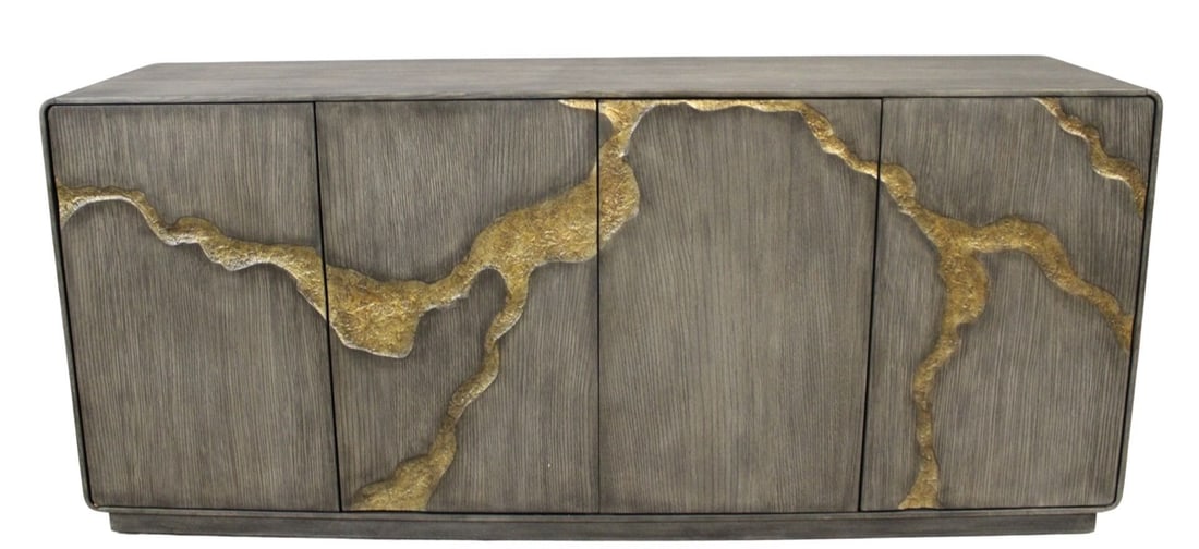 Hooker Furniture Melange Fissured Entertainment (1 of 6)