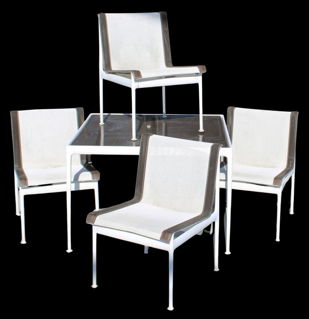 Richard Schultz Table and 4 Chairs. (1 of 9)