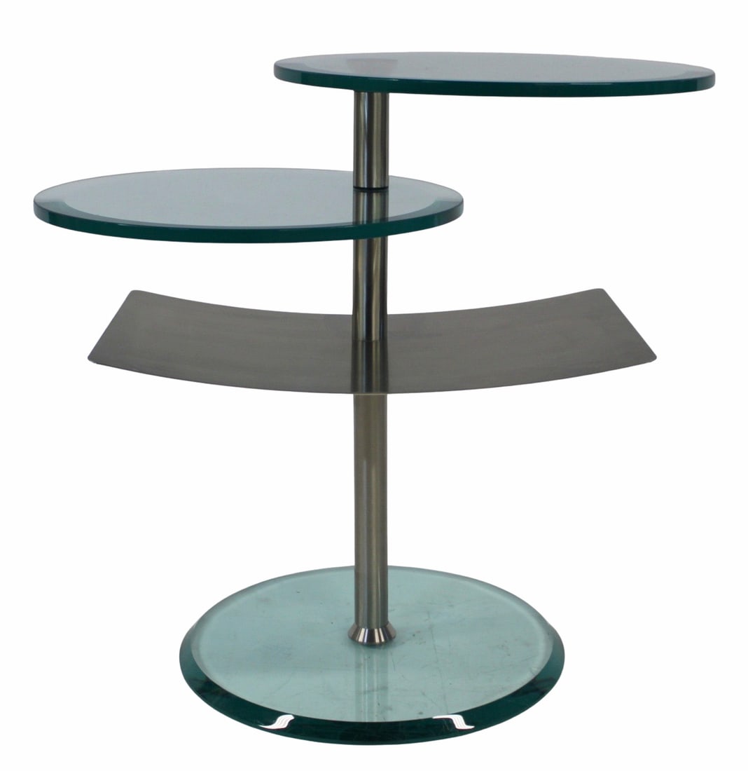 DeSede Signed Glass Coffee Table. (1 of 5)