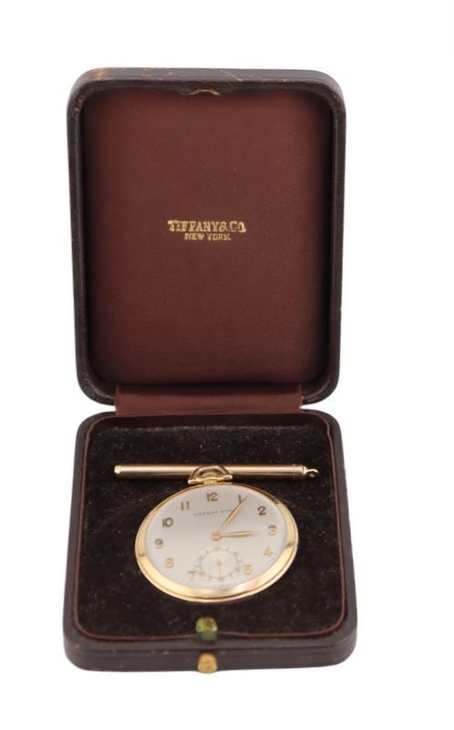 JEWELRY. Tiffany & Co. IWC 14kt Gold Pocket Watch (1 of 10)