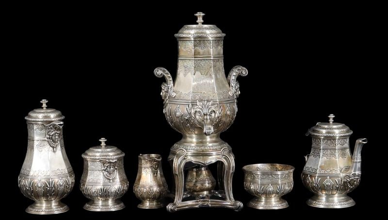 SILVER. Finest Quality French .950 Tea Service. (1 of 20)