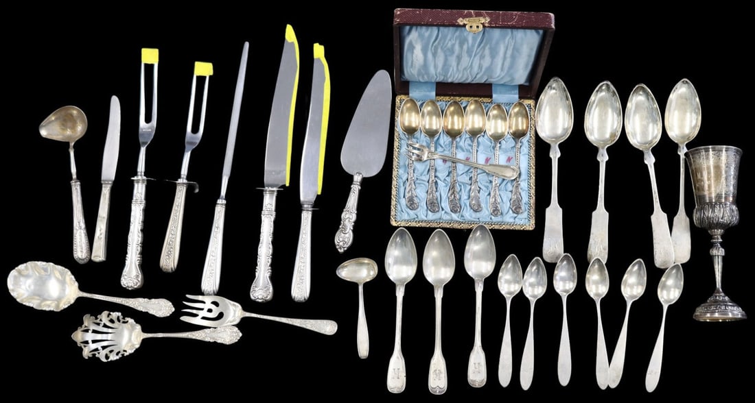 SILVER. Giant Sterling and Continental Silver (1 of 12)