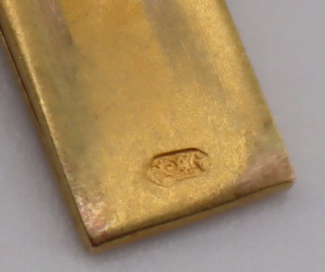 JEWELRY. Continental Gold Ruby & Diamond Bracelet. - 8