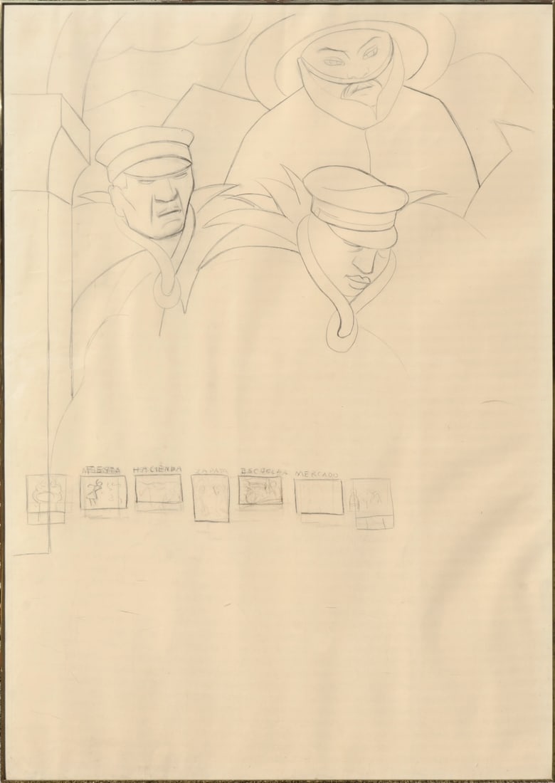 DIEGO RIVERA (MEXICO, 1886-1957). - 2