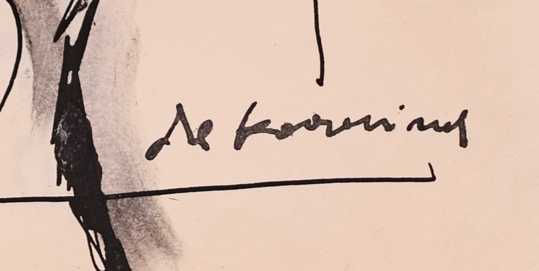 WILLEM DE KOONING (DUTCH-AMERICAN, 1904-1997) [3]. - 12