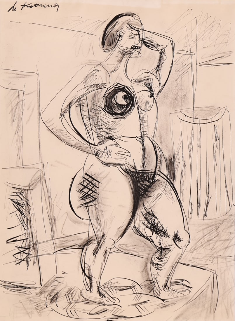 WILLEM DE KOONING (DUTCH-AMERICAN, 1904-1997) [3]. - 3