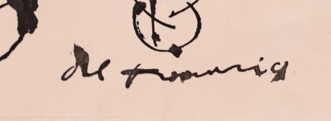 WILLEM DE KOONING (DUTCH-AMERICAN, 1904-1997) [3]. - 8