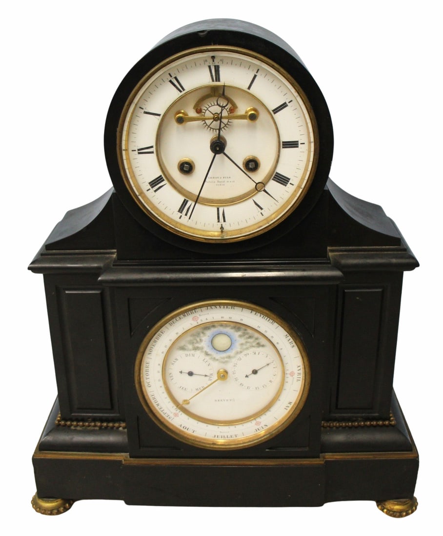 An Antique Leroy Et Fils Perpetual Calendar Clock. (1 of 12)