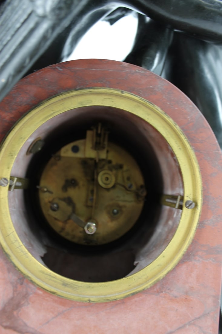 TIFFANY Large & Impressive Bronze Mounted Marble - 11