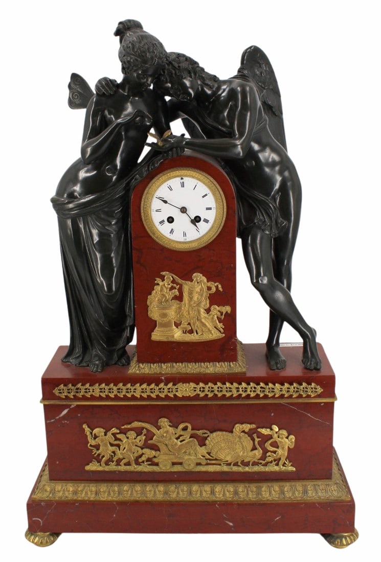 TIFFANY Large & Impressive Bronze Mounted Marble (1 of 13)