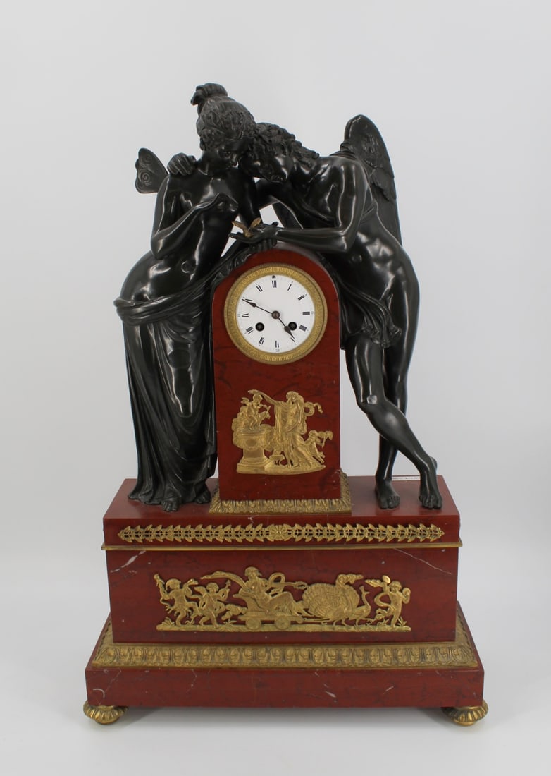 TIFFANY Large & Impressive Bronze Mounted Marble - 2