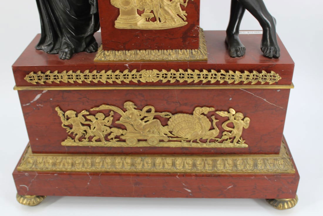 TIFFANY Large & Impressive Bronze Mounted Marble - 4