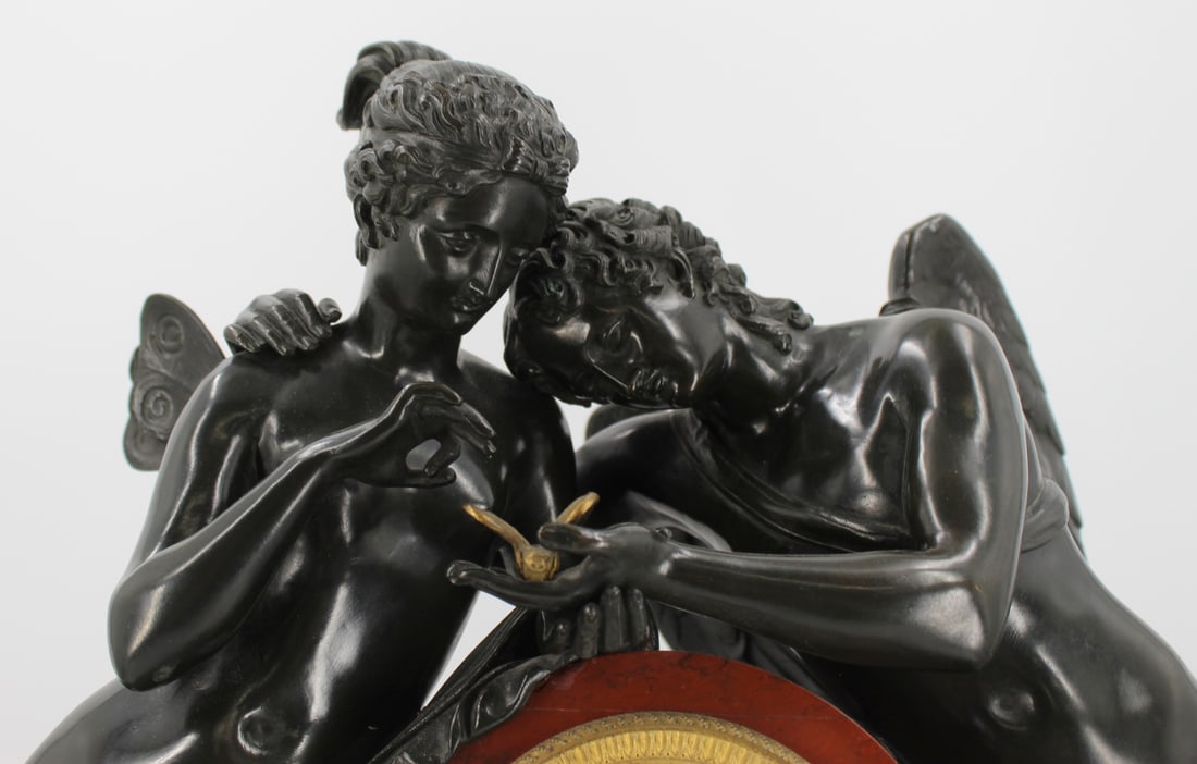 TIFFANY Large & Impressive Bronze Mounted Marble - 5