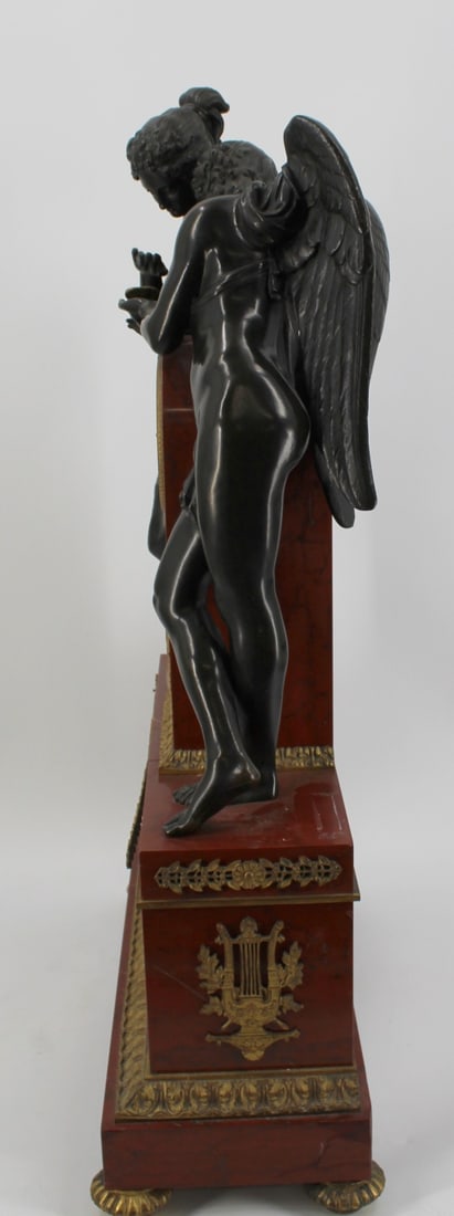 TIFFANY Large & Impressive Bronze Mounted Marble - 9