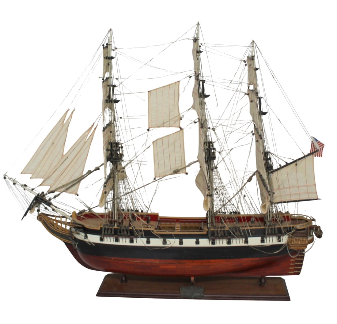 Vintage USS Constellation Ship Model (1 of 6)