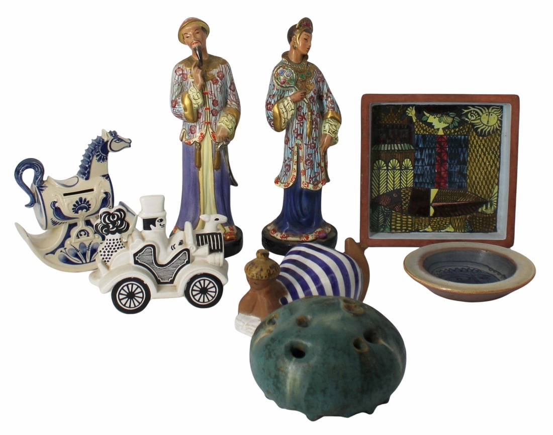 Midcentury Modern Pottery Lot Gustavsberg & More (1 of 11)